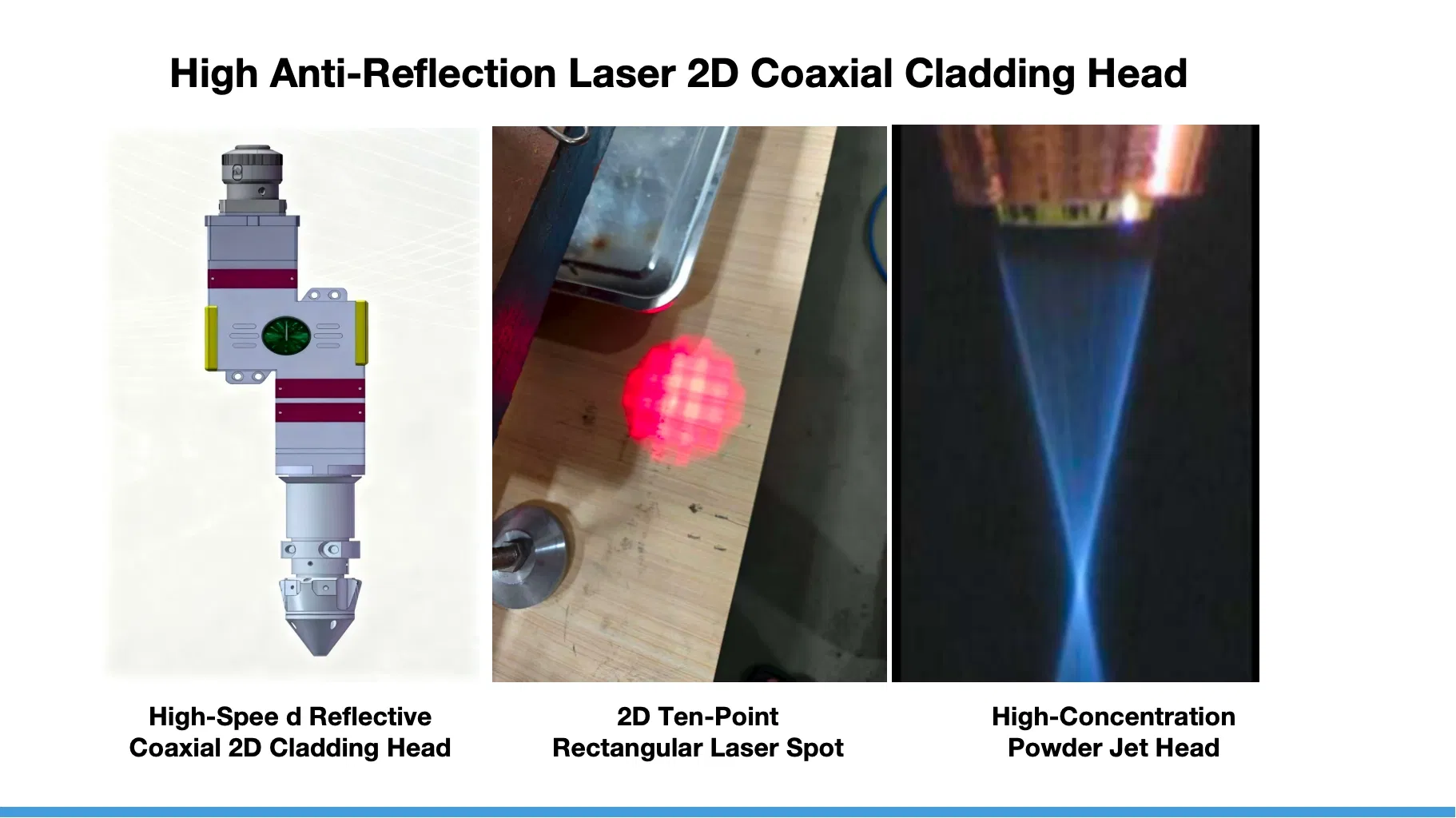 High-Speed Laser Cladding Equipment with High Reflection Resistance