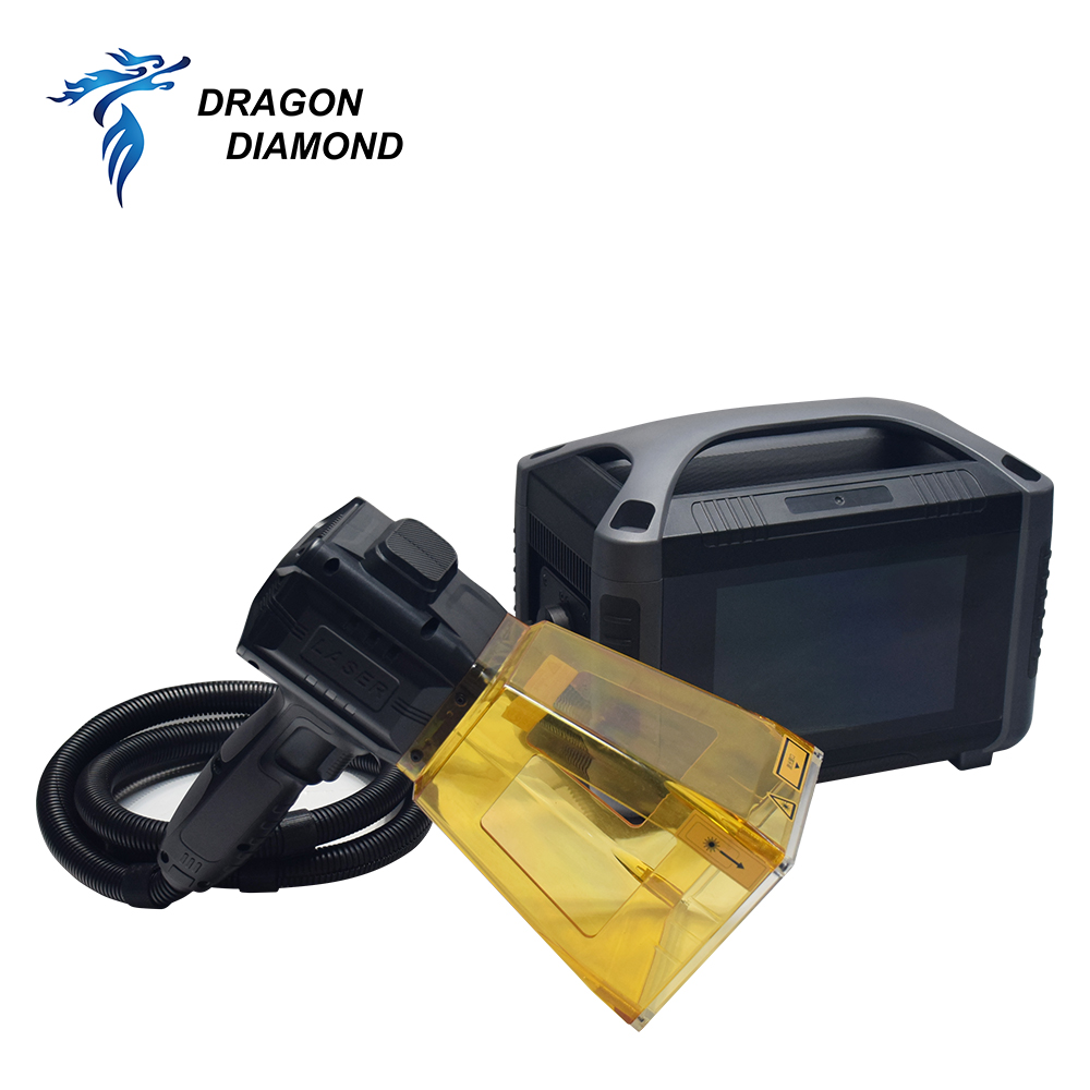 Portable 20W 30W Marking Machine Handheld Marking Machine with Battery for PVC Plastic Stainless Steel Metal Fiber Marking