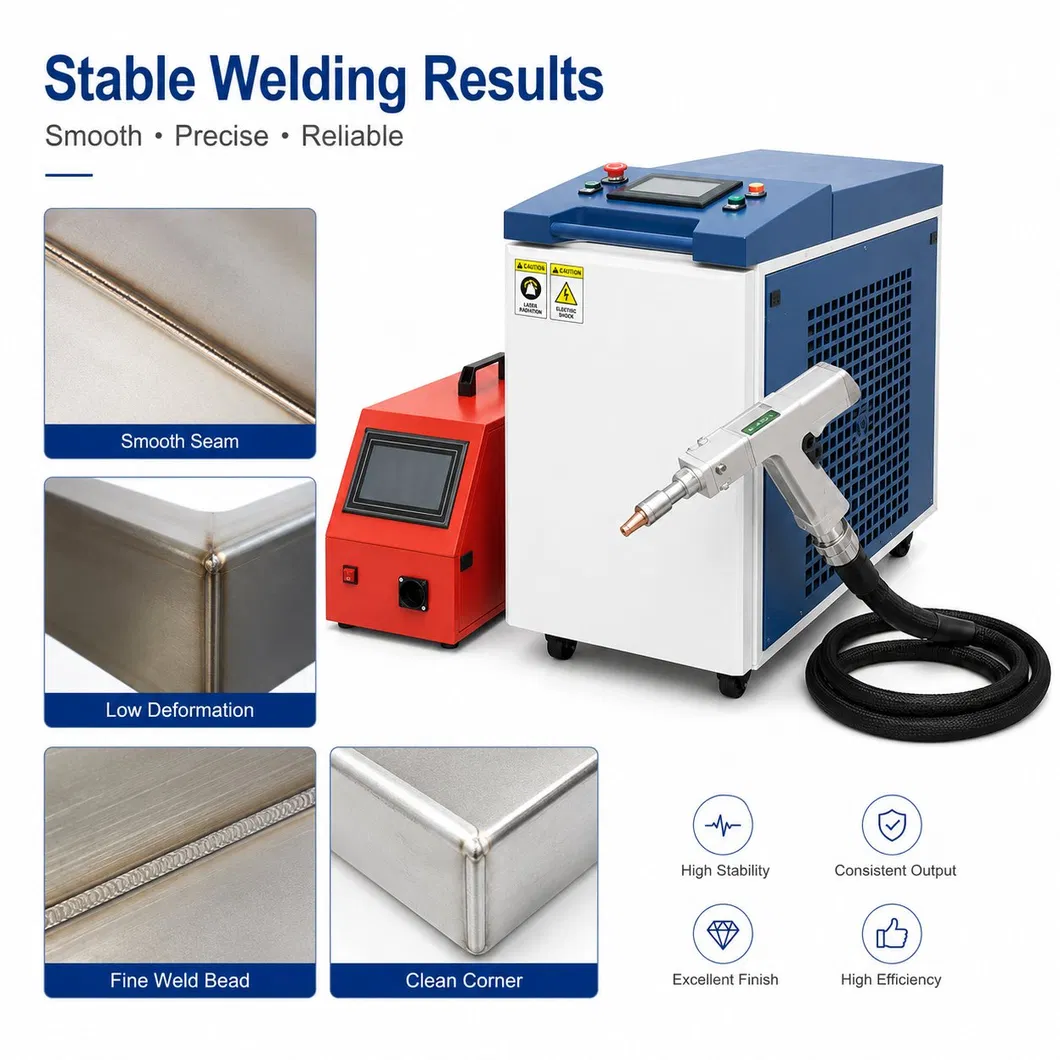 Advanced Water-Cooled Handheld Laser Welder for Precision Welding
