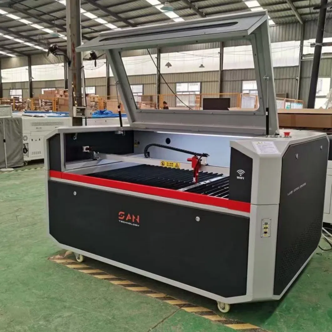 1390 150W CO2 Laser Cutting Machine for Fabric Wooden Rubber Stamp CNC Laser Engraver