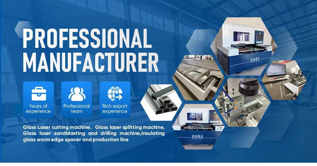 Low Energy Consumption High Output Durable Glass Laser Drilling Machine