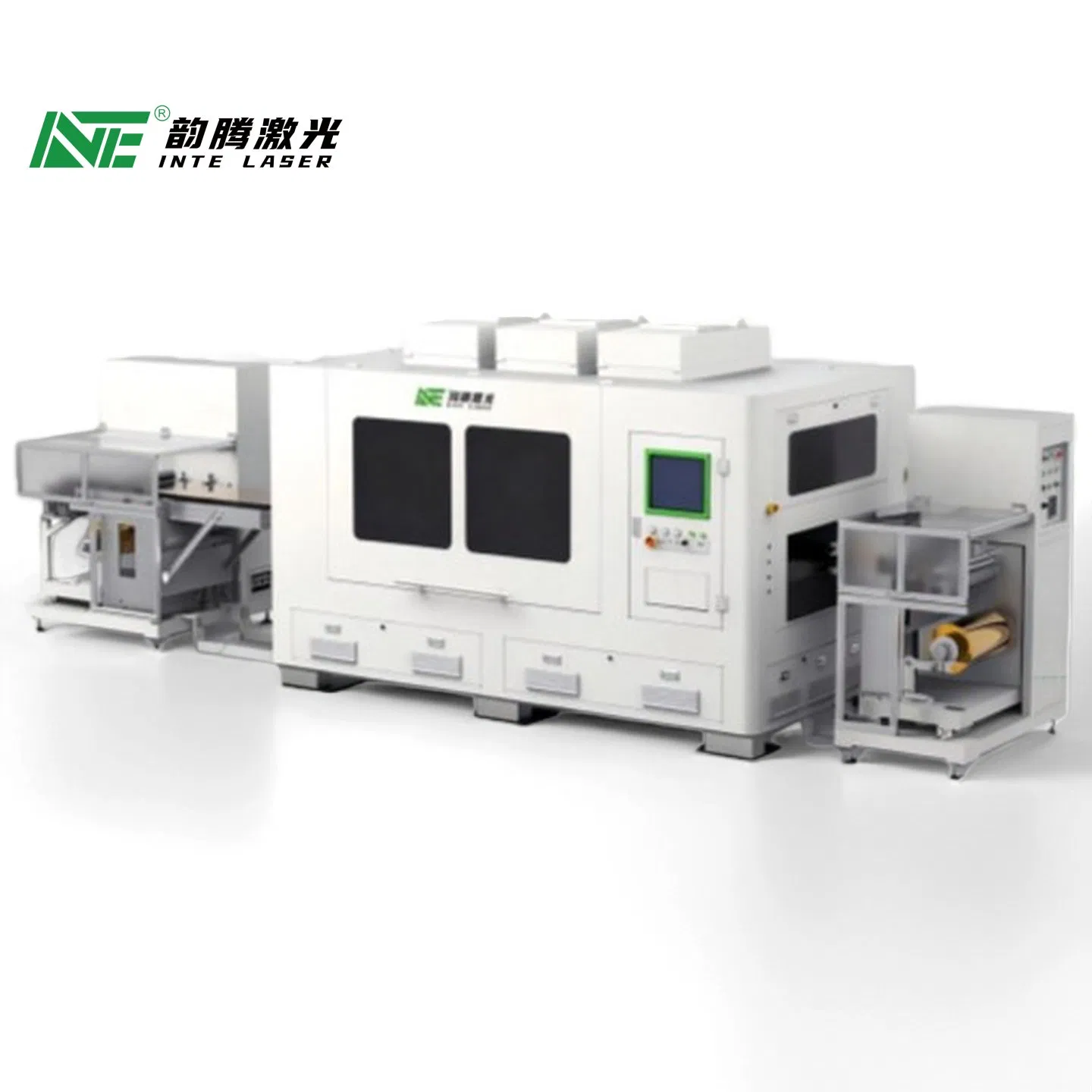 Inte Laser High-Efficiency Automated 4-Head Roll-to-Roll Laser Drilling Machine for Booming FPC &amp; HDI PCB Electronics Manufacturing