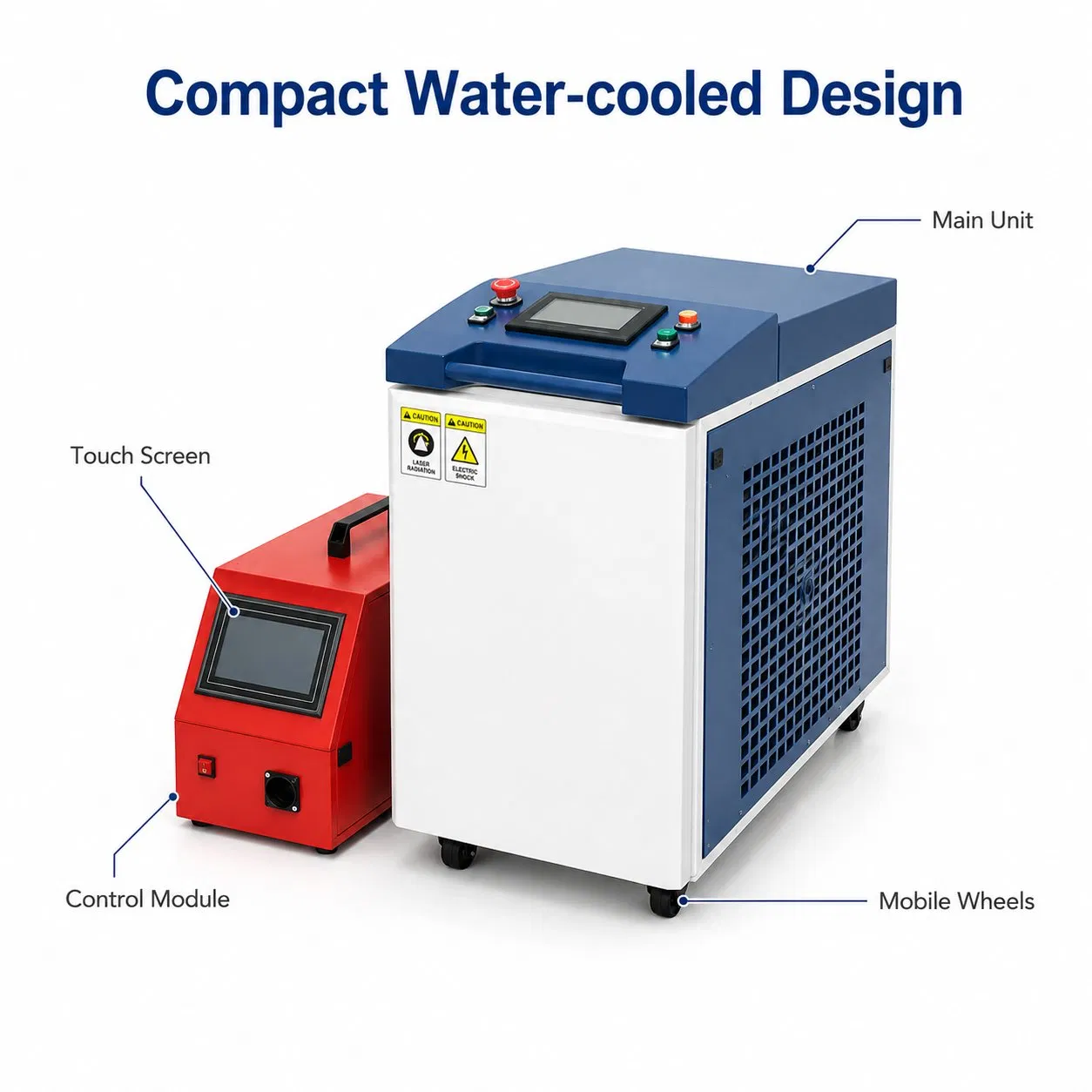 Advanced Water-Cooled Handheld Laser Welder for Precision Welding