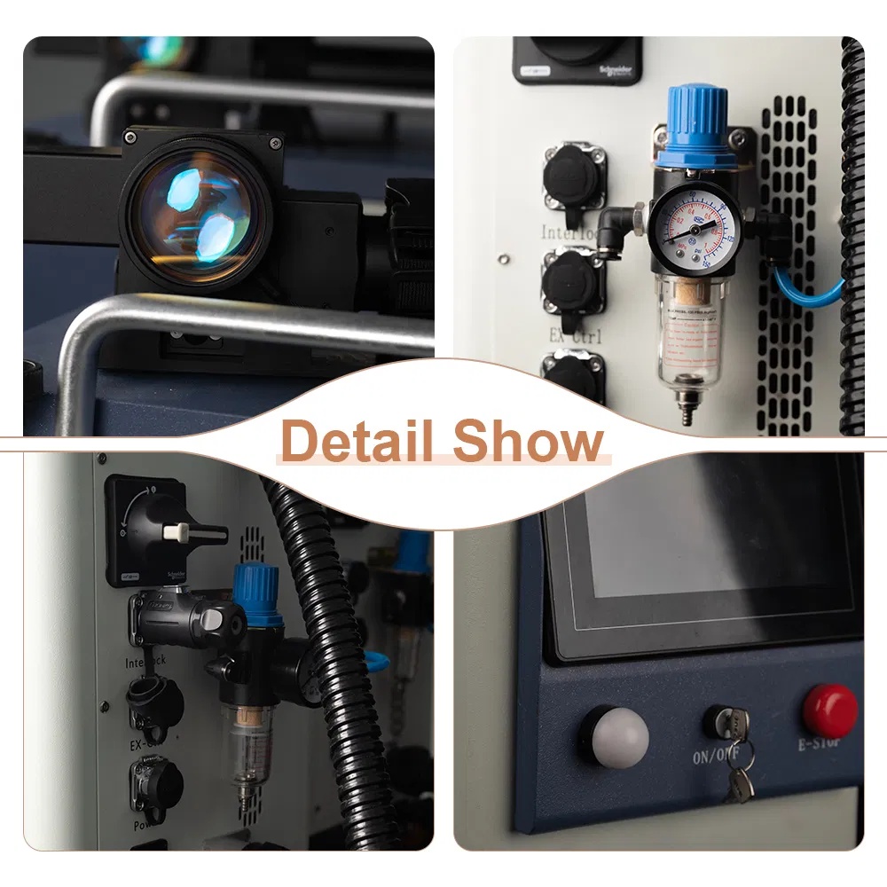 New 300W Air-Cooled Pulsed Cleaning Machine Laser Rustremoval Machine Laser Cleaner