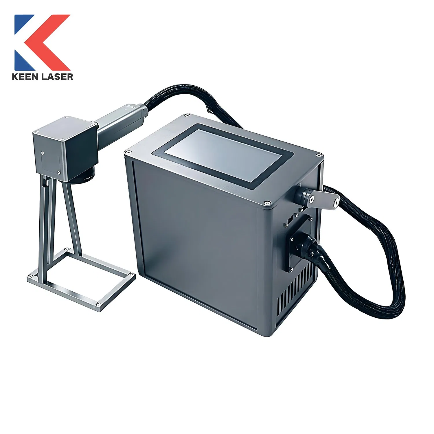 Factory Sale Industrial CNC High Precision Fiber Laser Engraving Equipment Portable Mini Handle Metal Wooden Engraved Plastic Printer Laser Marking Machine