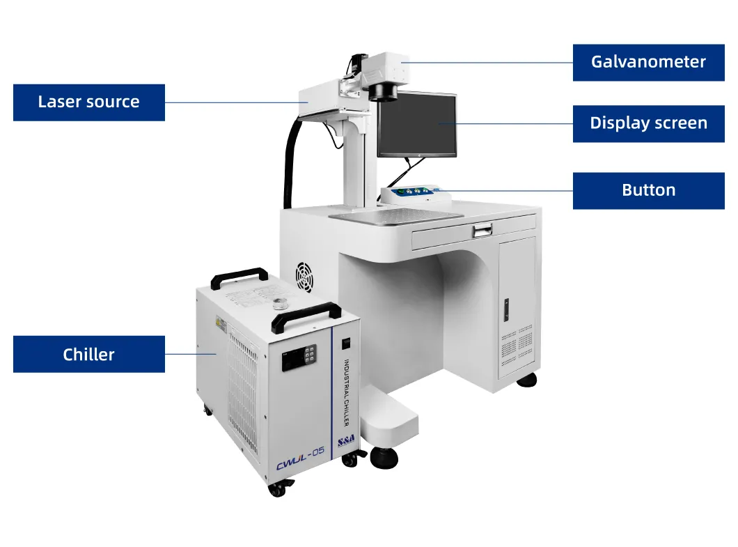 3D Laser Crystal Engraving Machine