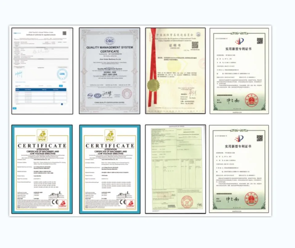 Certifications