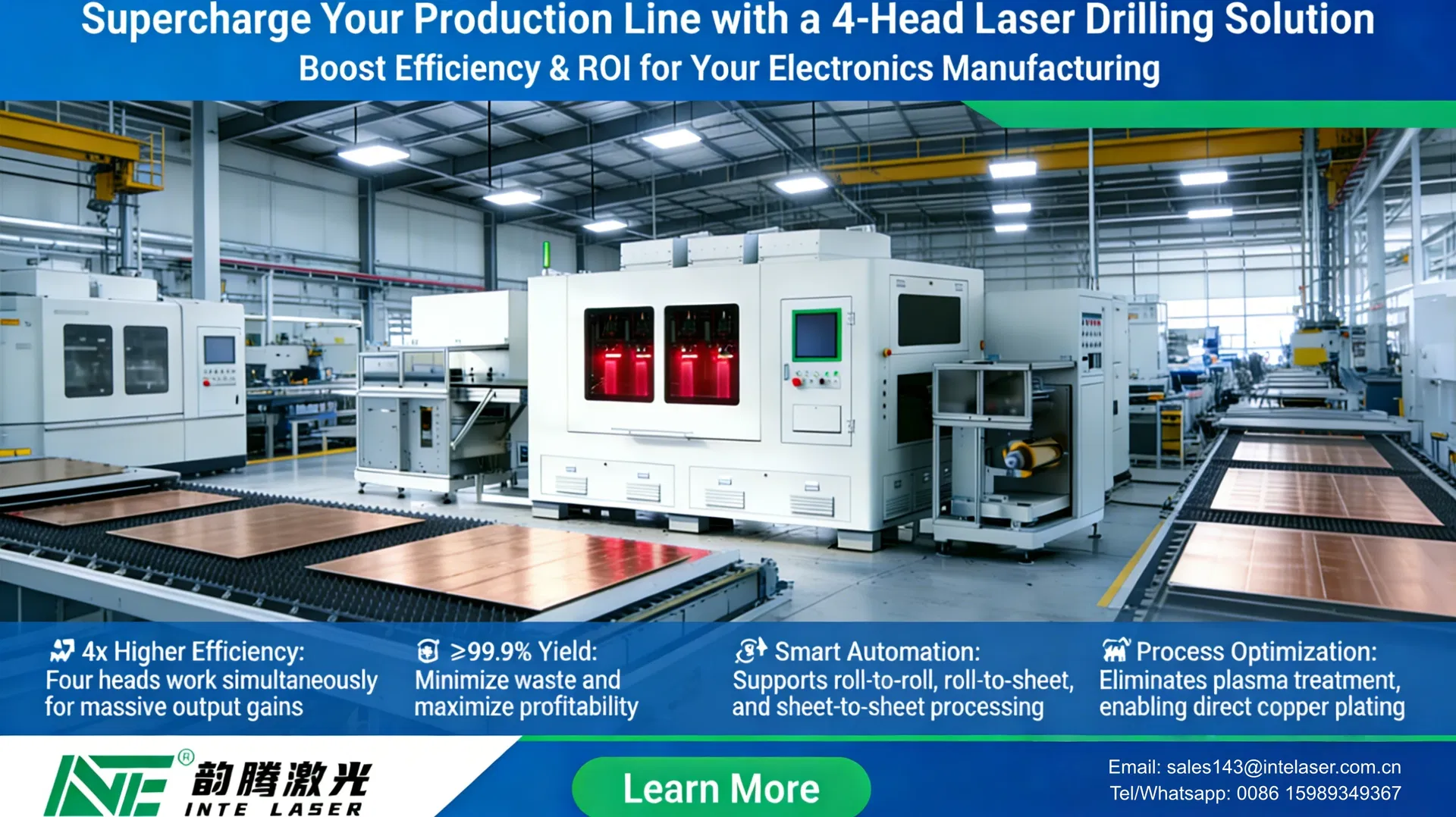 Laser Drilling Machine Banner