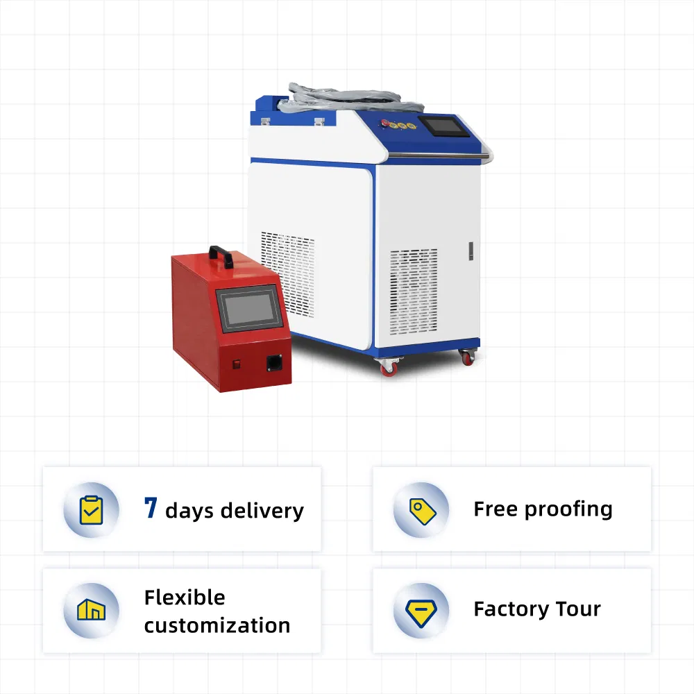 Portable Laser Welding Machine 1500W Handheld Laser Welders with Good Prices