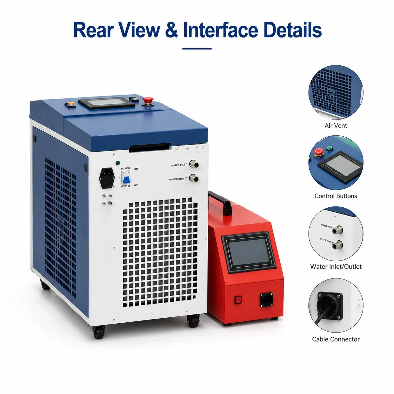 Advanced Water-Cooled Handheld Laser Welder for Precision Welding