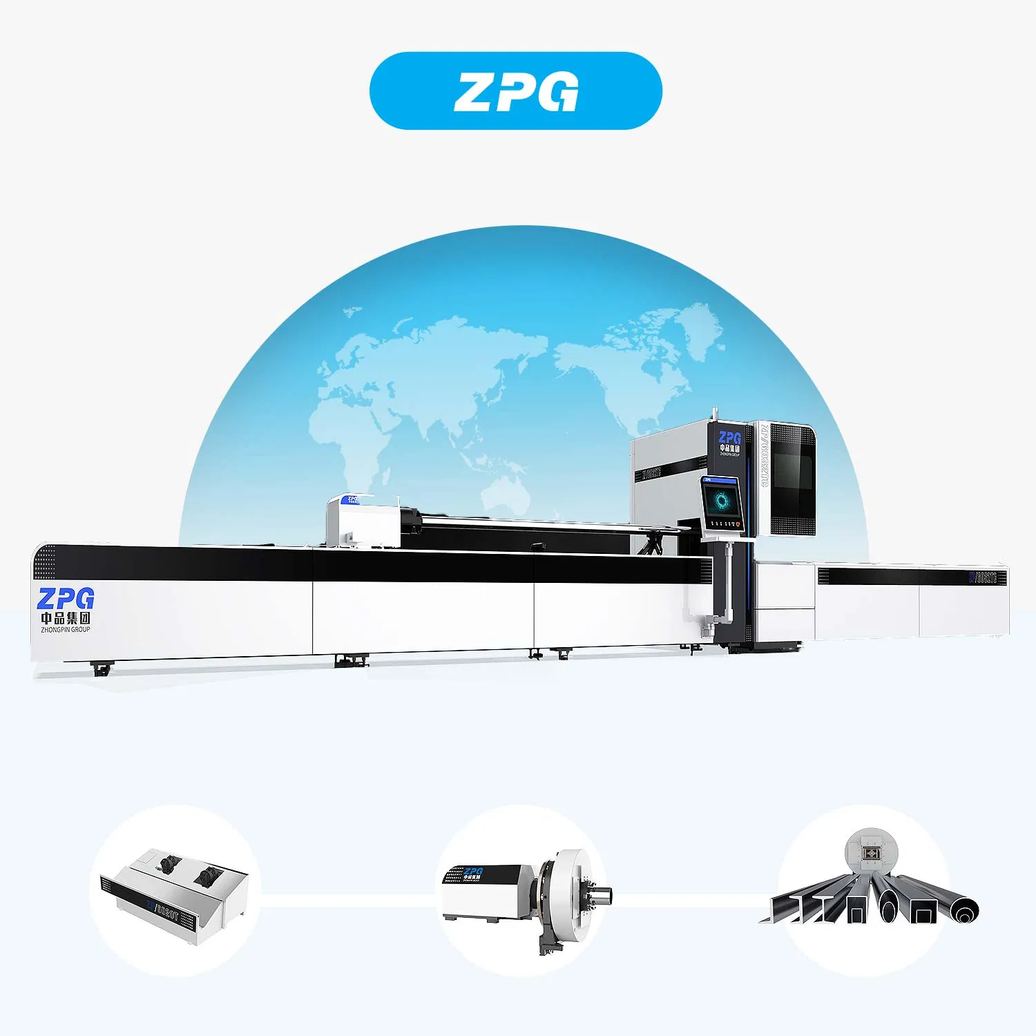 Fiber Laser Pipe Cutting Machine