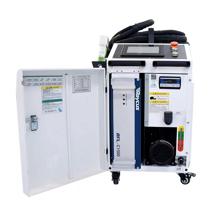 High Power Raycus 3000W Qilin Dual Wobble Handheld Fiber Laser Welder for Sheet Metal Factory Use