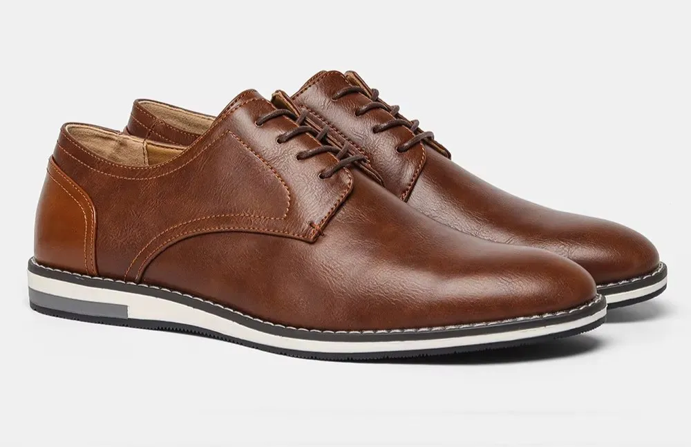 Zapatos de vestir ligeros y a la moda para hombres, ideales para reuniones sociales