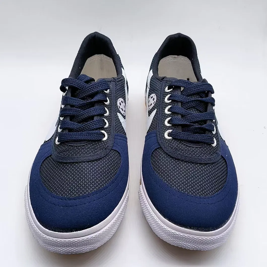 Zapatos deportivos de lona ligeros y transpirables con suela de caucho vulcanizado