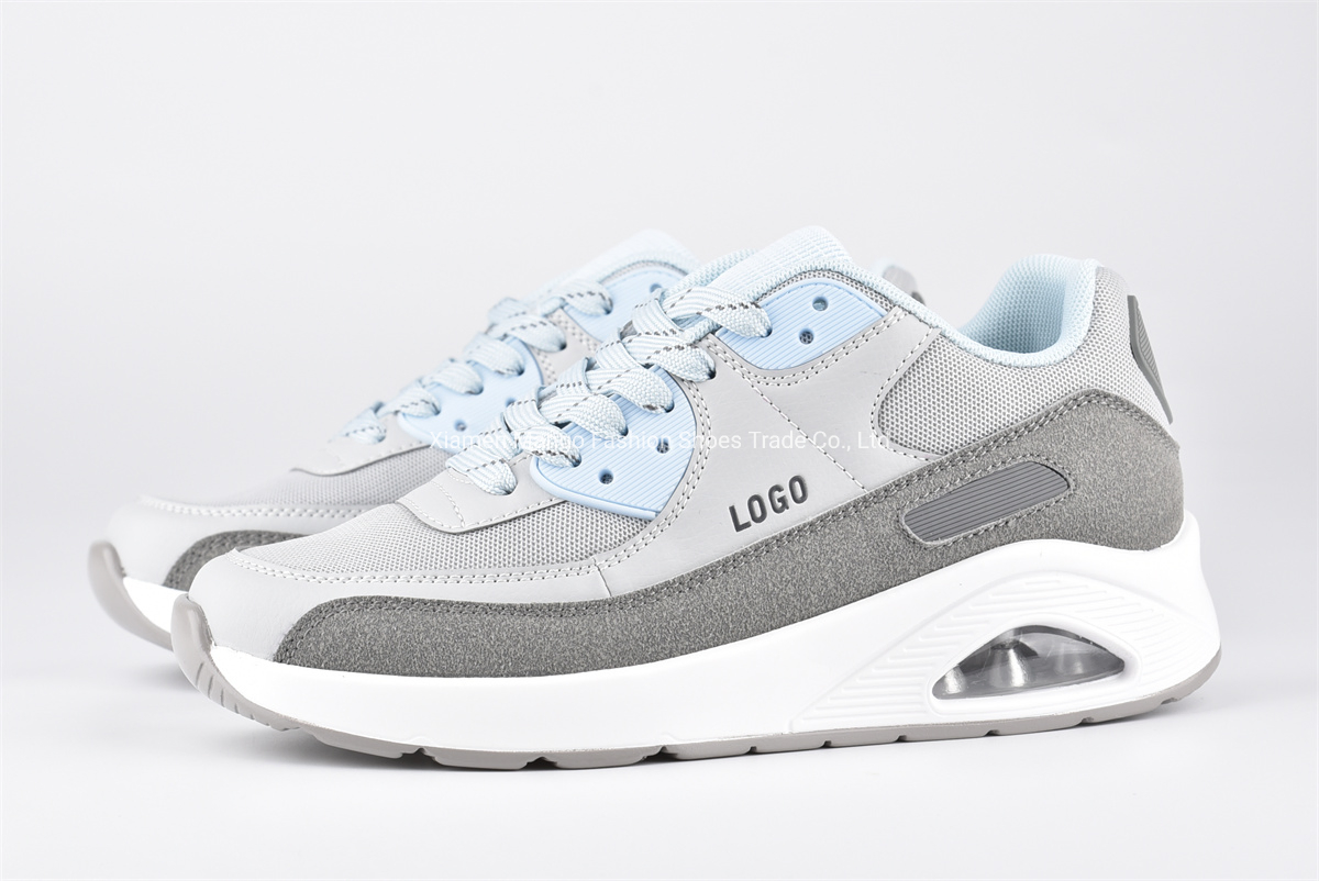 Nuevo estilo de mujer zapatillas acolchadas de aire de la superficie de Malla Ascensor Zapatillas Zapatillas Zapatillas ligeras