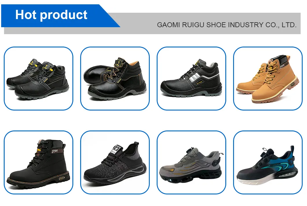 Botas de seguridad dimensiones