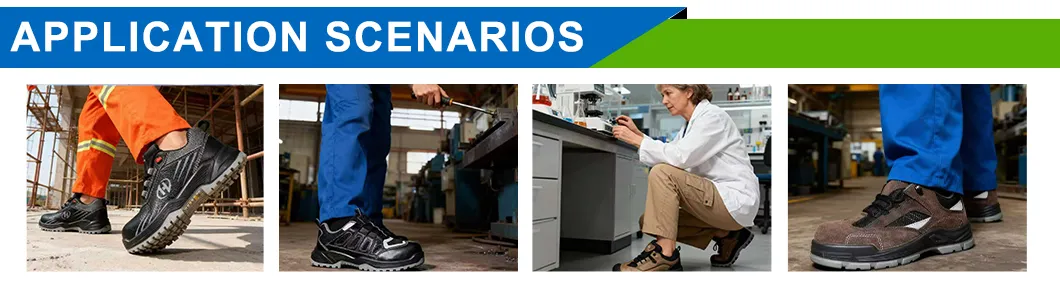 Calzado de seguridad industrial protector Antichoque Antiperforación Antiestático