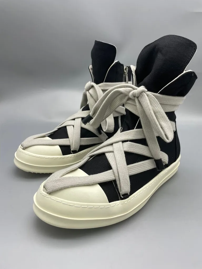Botas de diseñador Rick, zapatillas de diseñador, zapatos para mujeres, zapatos para hombres, botas de lona RO, botines de lujo, zapatillas de plataforma, zapatos unisex, entrenadores Owens