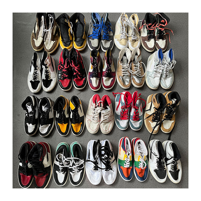 Zapatos de cuero usados para hombres y mujeres, tacones altos, running, patinaje, deportes, venta al por mayor de marcas reconocidas, internacional, Reino Unido