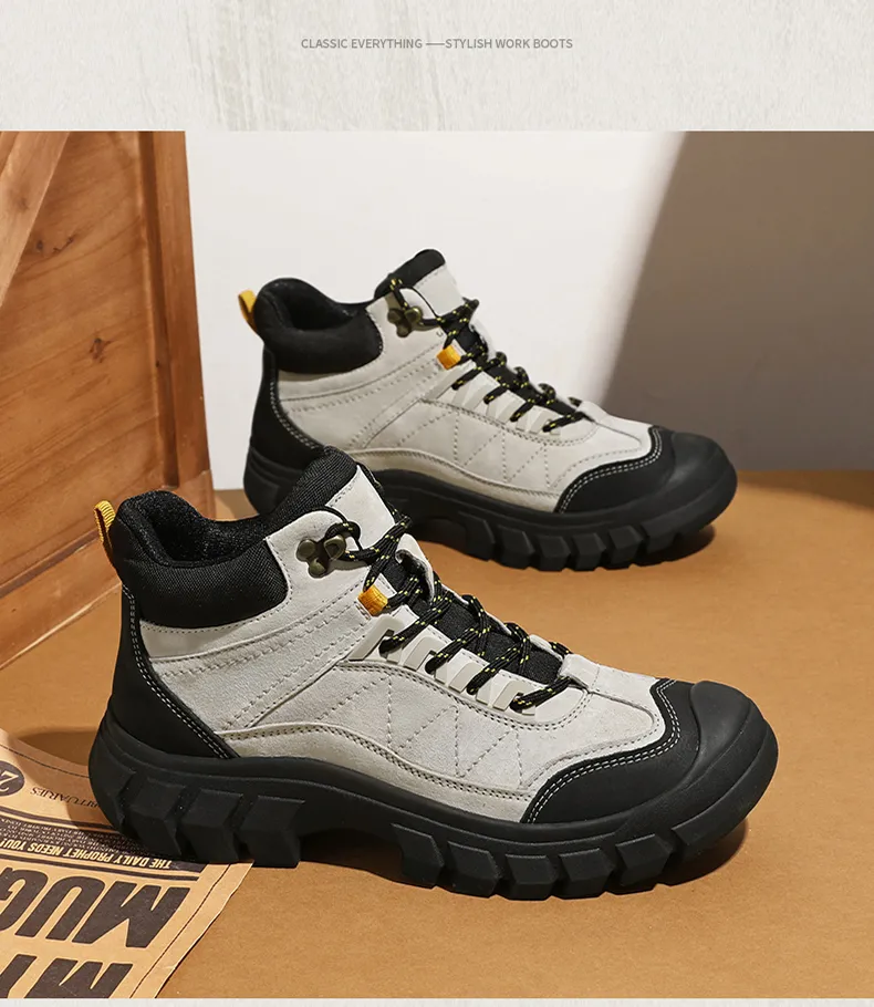 Proveedor OEM de calzado de senderismo para hombres al aire libre