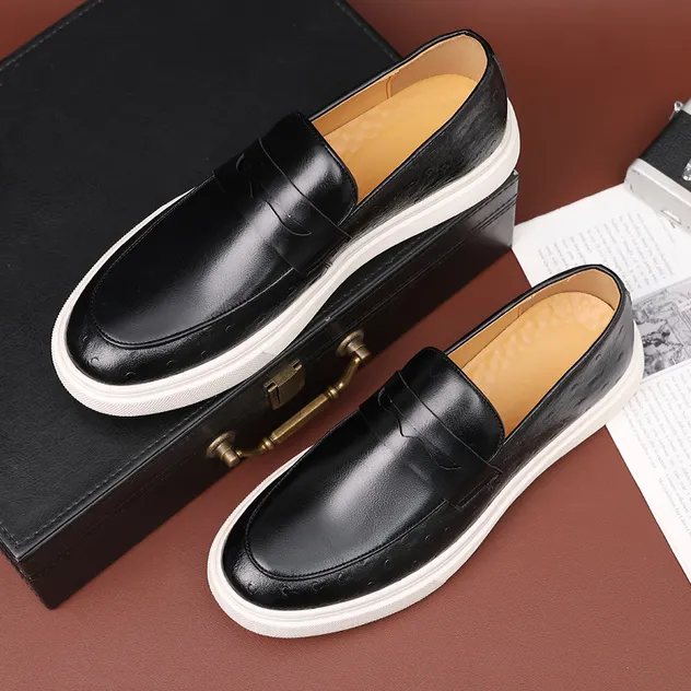 Mocasines transpirables de cuero