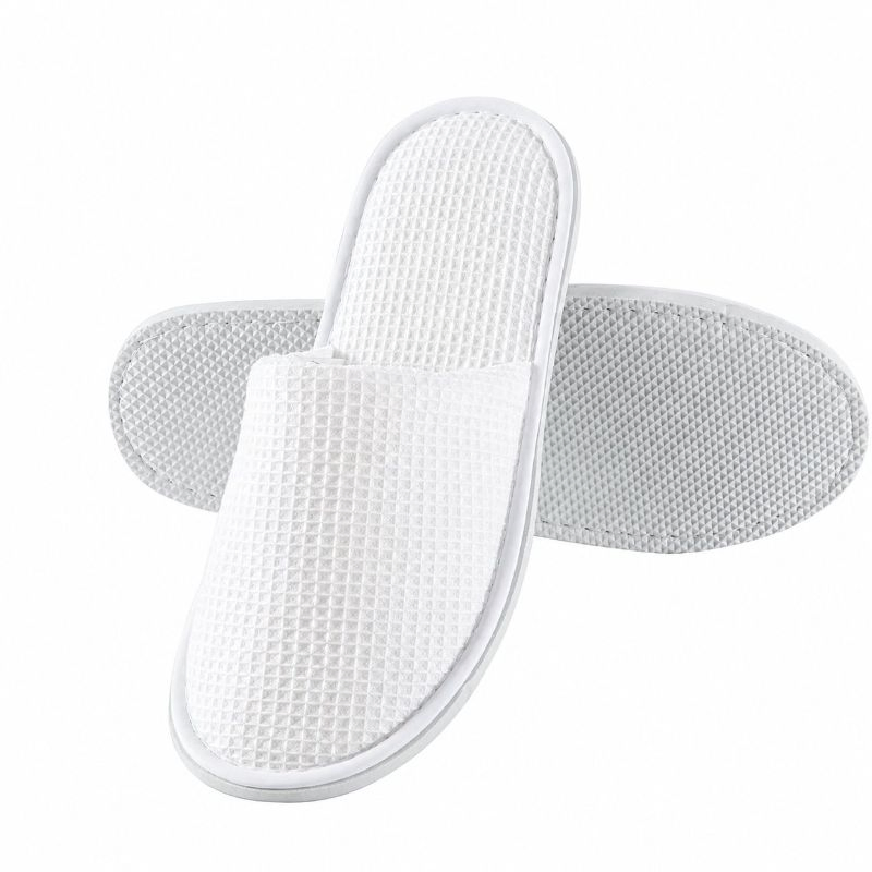 Zapatillas de lujo para hotel con suela EVA antideslizante para uso en spa y habitaciones de huéspedes