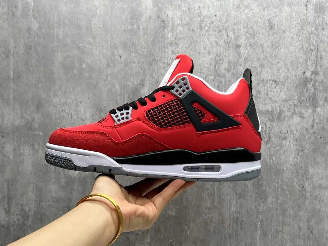 Zapatillas Deportivas para Hombres Zapatillas de Baloncesto 4s Zapatillas de Deporte para Mujeres Plataforma para Correr al Aire Libre