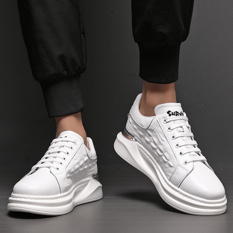 Zapatos Casuales Nuevos para Hombre de Gran Tamaño Size38-49 Zapatos Blancos de Moda para Hombre Zapatos Deportivos para Hombre
