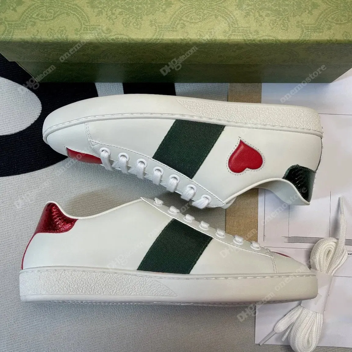 Zapatos Casual de Lujo Diseñador Bee Ace para Hombres y Mujeres, Dibujos Animados de Abejas, Tigres, Flores, Cuero Genuino, Bordado de Serpiente, Rayas, Plataforma Clásica de Moda para Hombres