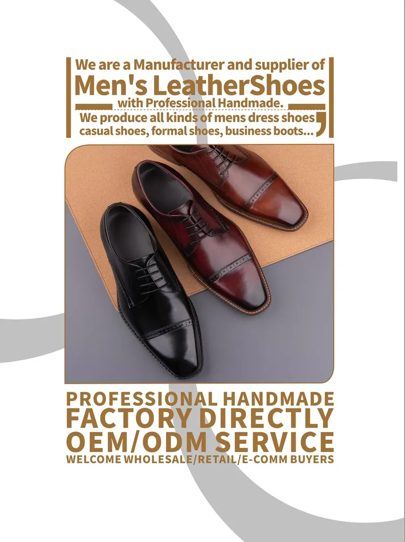 Zapatos hechos a mano para hombre