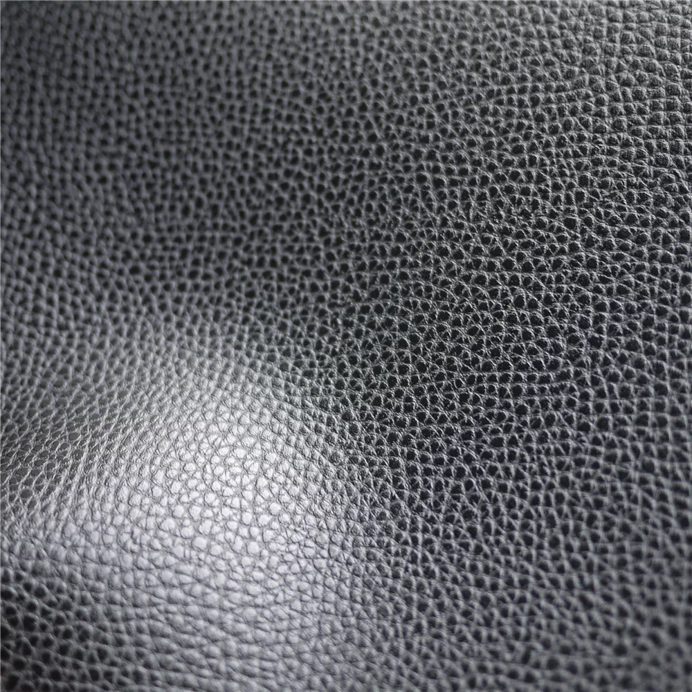 Tejido textil sintético de cuero PU, PVC, rexina, microfibra artificial, materiales para calzado