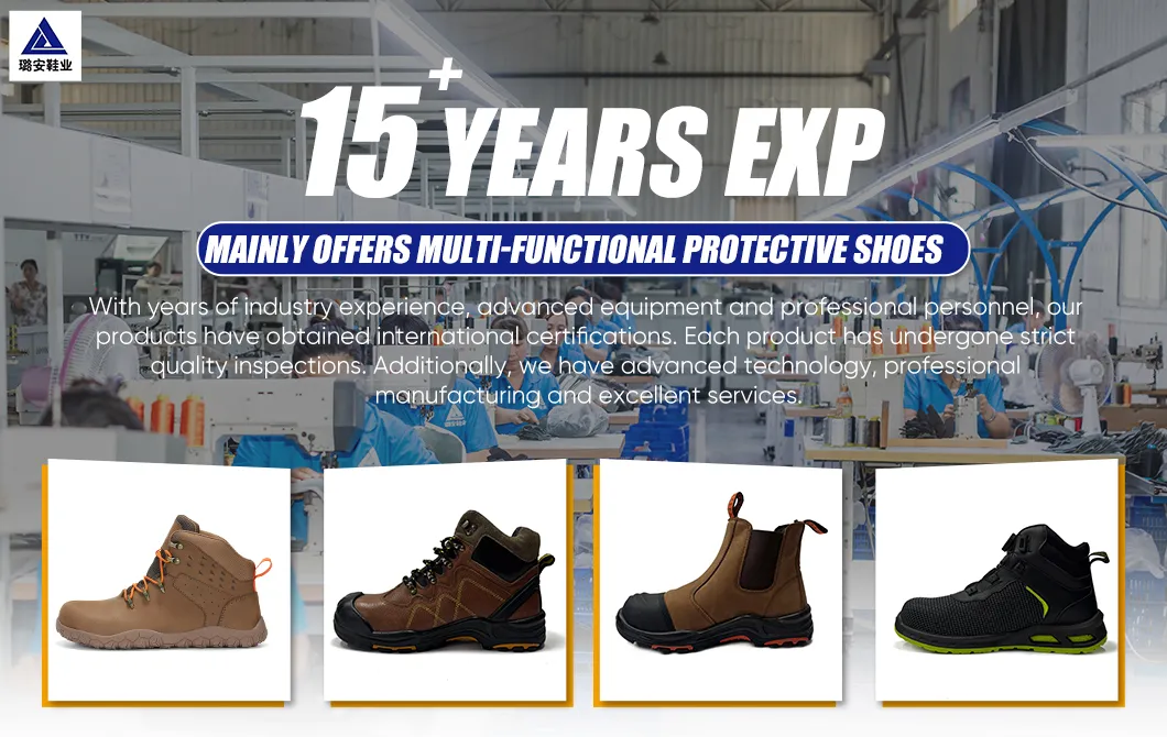 Zapatos de seguridad de alto rendimiento para hombres - Calzado de trabajo ideal