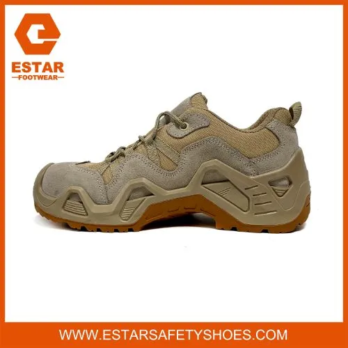 Calzado de senderismo bajo, impermeable y de estilo exterior para seguridad