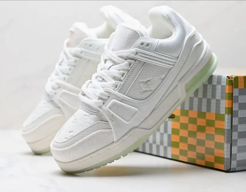 Marca de lujo de diseñador, nueva moda, zapatillas deportivas para hombres, zapatos de correr