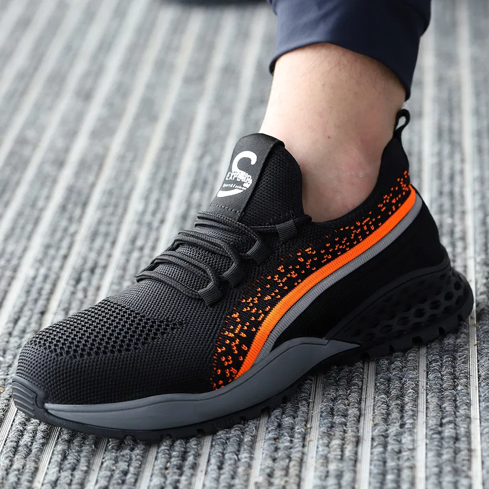 Zapatillas deportivas de seguridad para correr y hacer senderismo en el trabajo