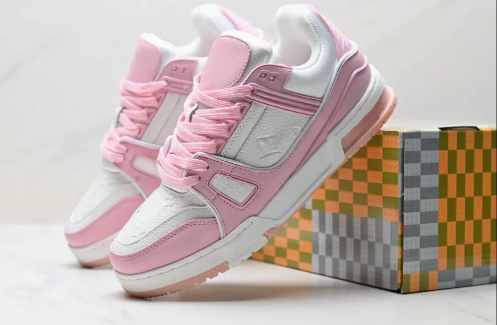 Marca de lujo de diseñador, nueva moda, zapatillas deportivas para hombres, zapatos de correr