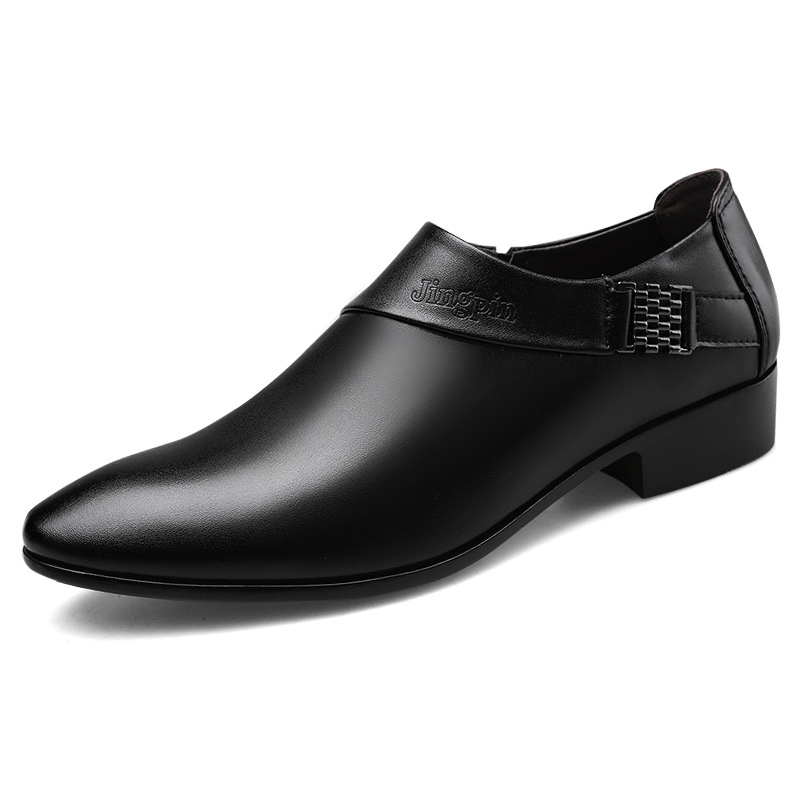 Zapatos de vestir de negocios para hombres de talla grande, zapatos casuales para hombres, zapatos versátiles para bodas