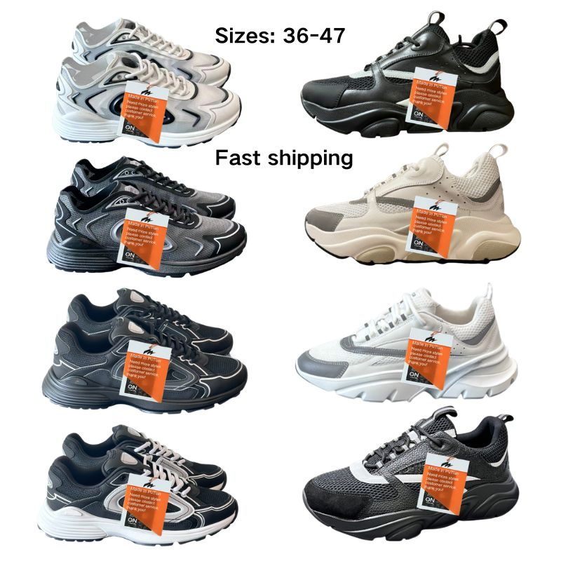 1: 1 Calidad de Hombres B30 Zapatos B22 Zapatillas Deportivas Casuales para Correr Dama
