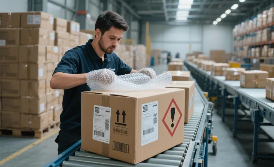 Proceso de entrega de calzado