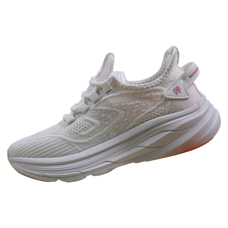 Zapato deportivo de moda cómodo y de alta calidad al por mayor, adecuado tanto para hombres como para mujeres, zapatilla de punto transpirable, zapato casual