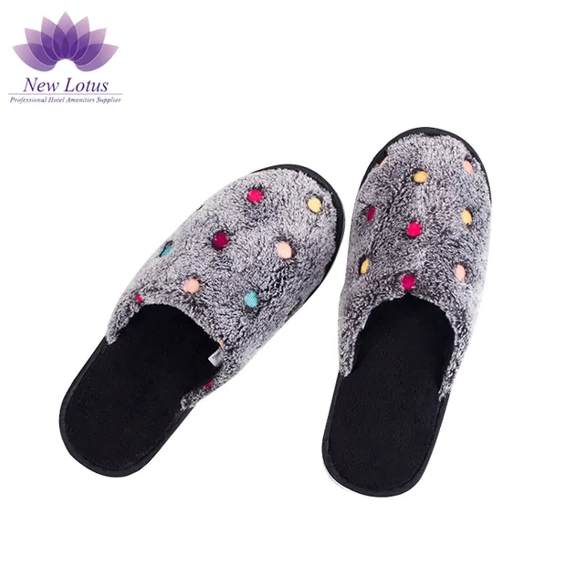 Zapatillas de hotel personalizadas con logo EVA baratas desechables para baño de hotel