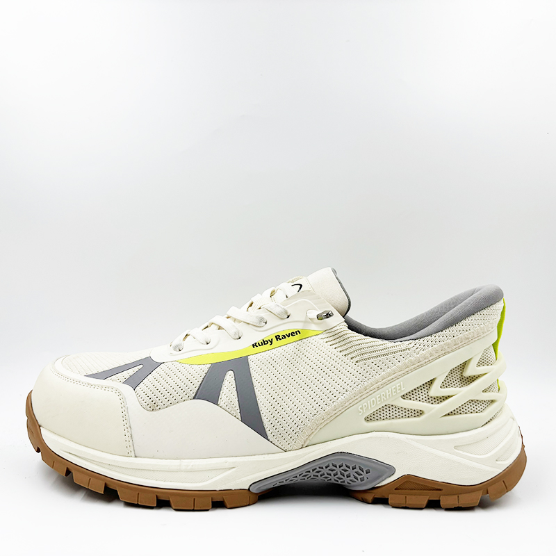 Zapatos de seguridad ligeros transpirables de acero para hombre Trabajo Zapatos