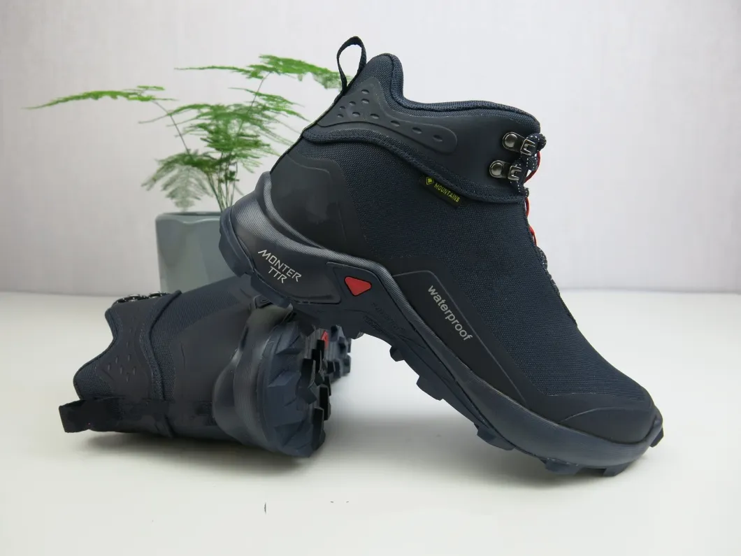 Zapatos de construcción impermeables MID - Botas de senderismo al aire libre