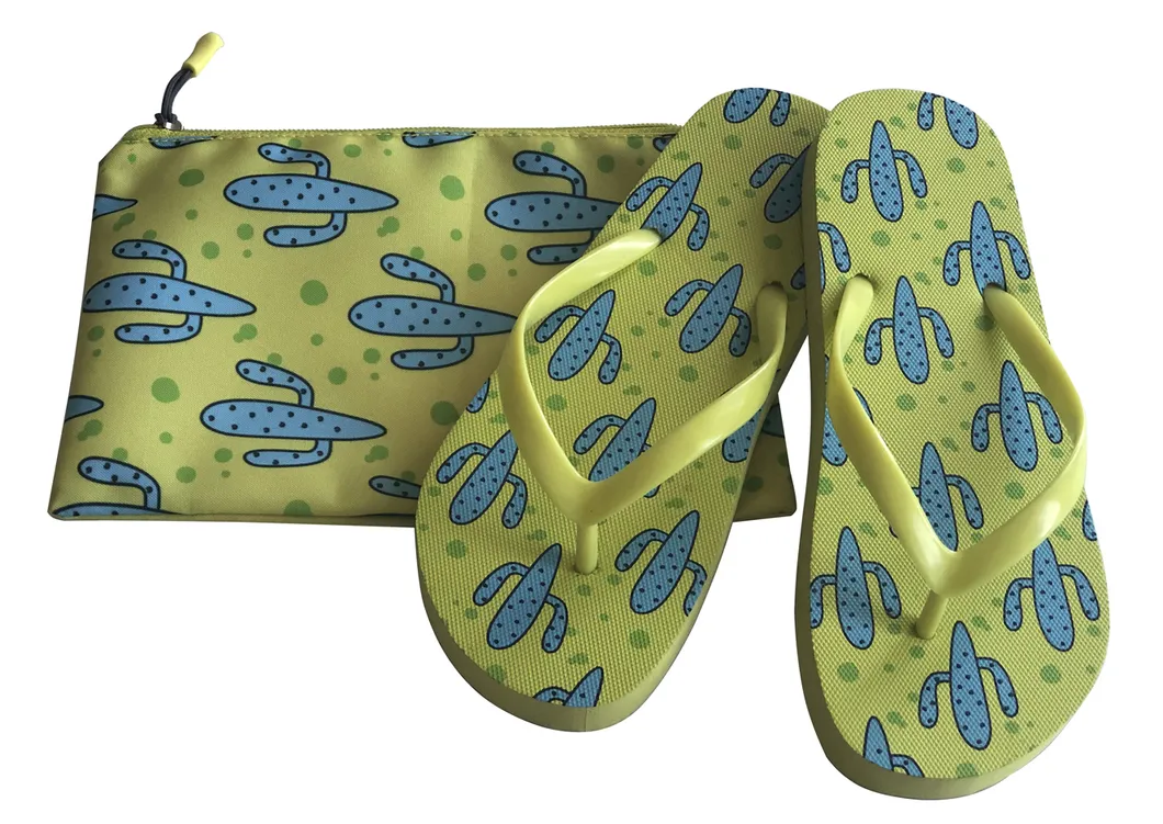 Sandalias de playa personalizadas para mujeres, zapatillas de verano, chanclas