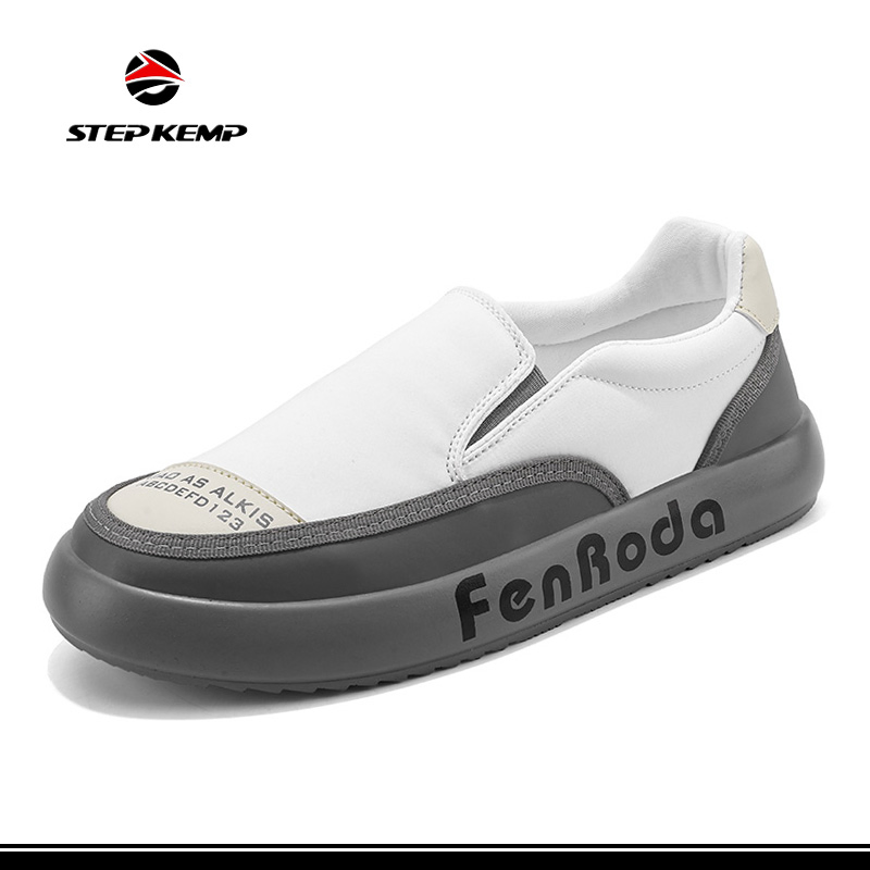 Hombres Moda de Verano Zapatillas de Lona Cómodas Ex-22c4154