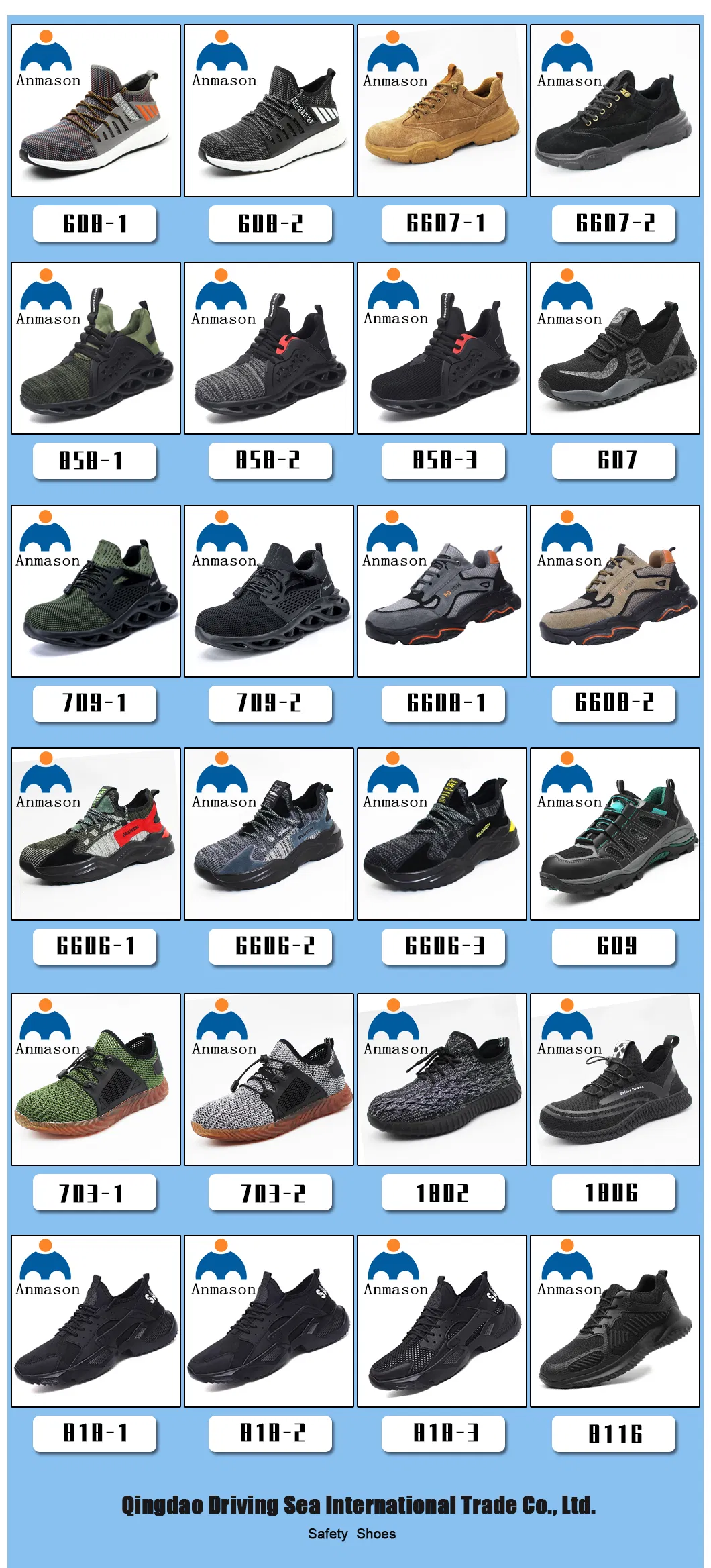 S3 Calzado de trabajo para hombres con punta de acero, zapatos de seguridad, zapatos industriales antideslizantes