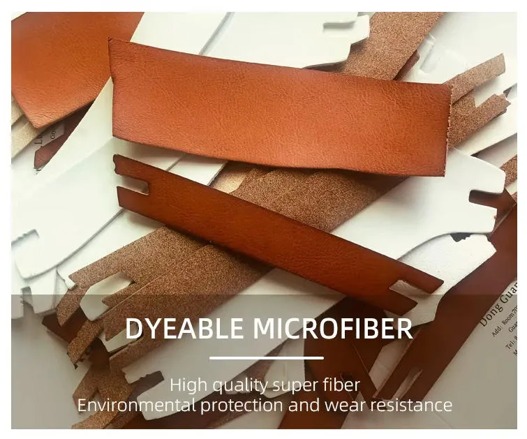 Zapatos de trabajo de microfibra de cuero teñido duraderos y personalizados, cuero PU, microfibra de cuero, microfibra de ante, PU, cuero PU, cuero sintético PU