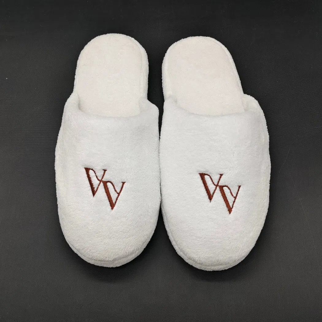 Zapatillas de hotel cómodas, ligeras, duraderas, desechables y ecológicas para la recepción de huéspedes