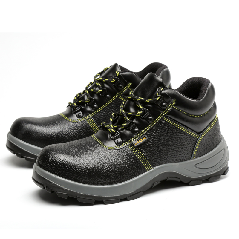 Botas de seguridad duraderas para hombres con suela de PU, zapatos protectores unisex, calzado de trabajo