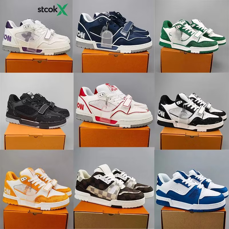 Zapatos de lujo exclusivos para hombres y mujeres, tipo slip-on, con estilo casual embosado